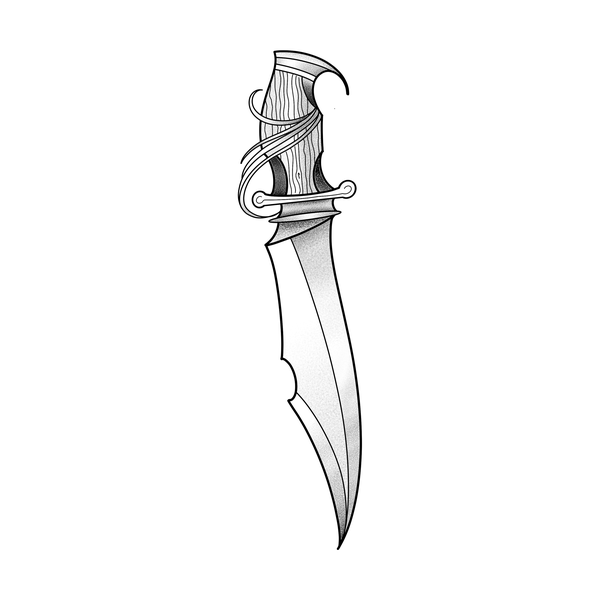 Dagger flash 2 — Apollo Tattoo Studio
