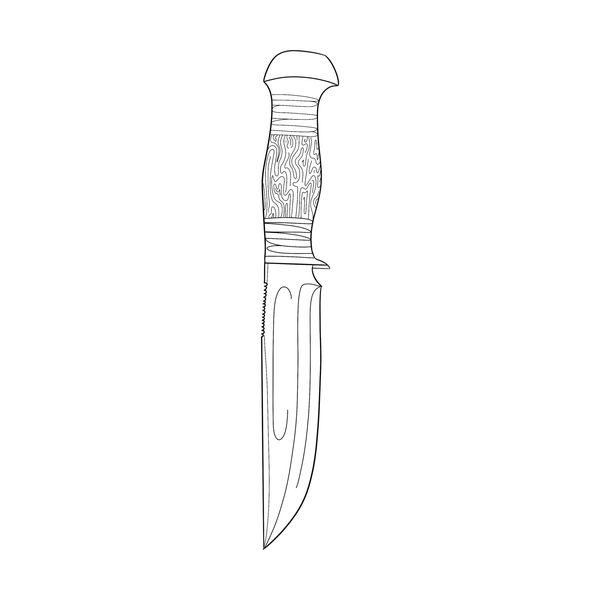 Dagger flash 8 — Apollo Tattoo Studio