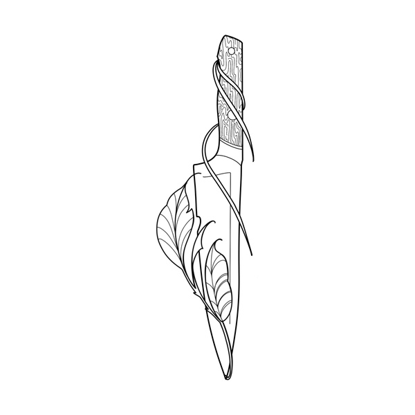 Dagger flash 9 — Apollo Tattoo Studio