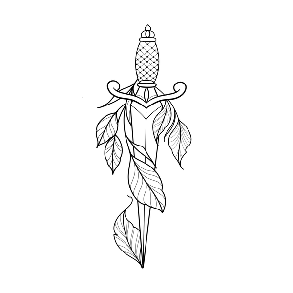 Dagger flash 13 — Apollo Tattoo Studio