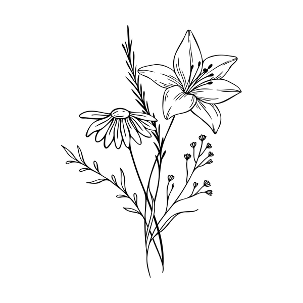 Flower flash 8 — Apollo Tattoo Studio