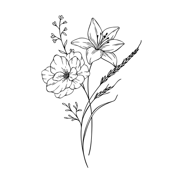 Flower flash 9 — Apollo Tattoo Studio
