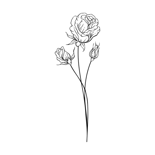Flower flash 12 — Apollo Tattoo Studio