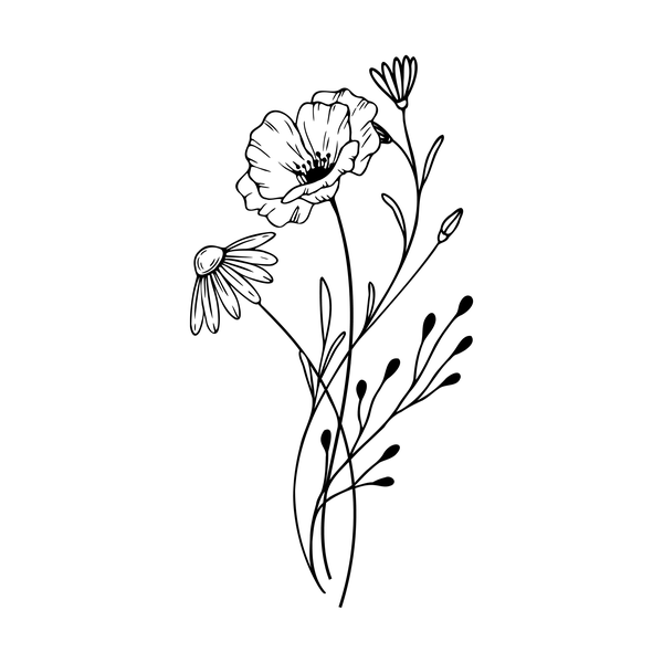 Flower flash 13 — Apollo Tattoo Studio