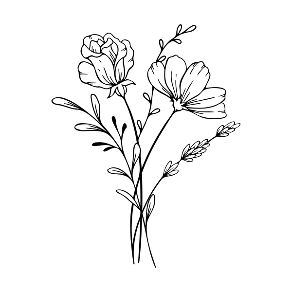 Flower flash 15 — Apollo Tattoo Studio