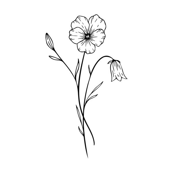 Flower flash 17 — Apollo Tattoo Studio