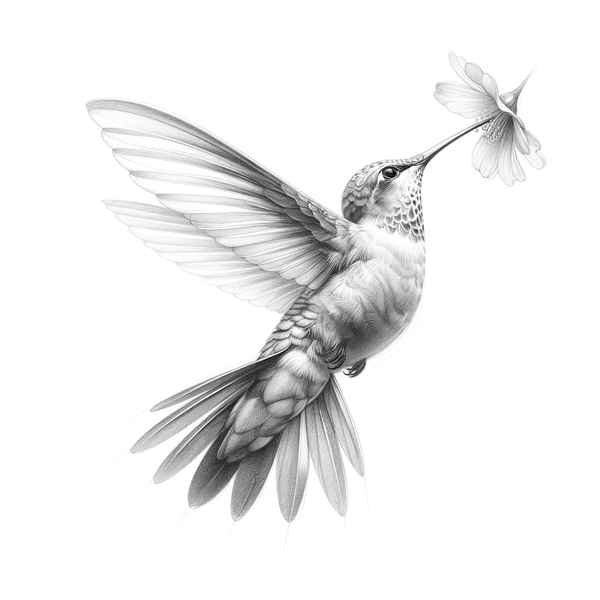 Hummingbird flash 3 — Apollo Tattoo Studio