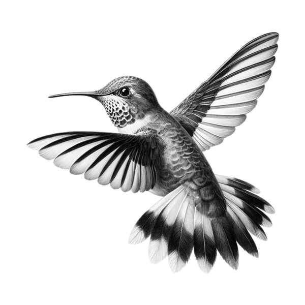 Hummingbird flash 6 — Apollo Tattoo Studio