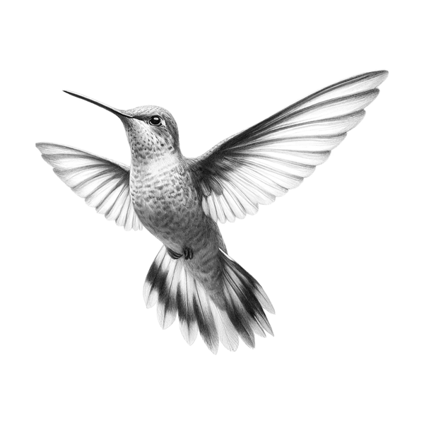 Hummingbird flash 10 — Apollo Tattoo Studio