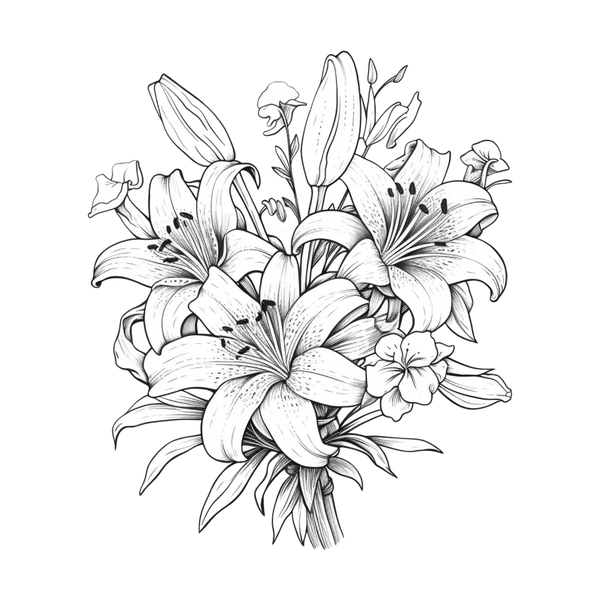 Lily flash 3 — Apollo Tattoo Studio