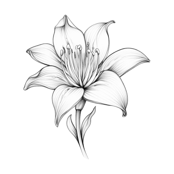 Lily flash 8 — Apollo Tattoo Studio