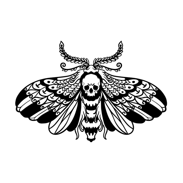 Moth flash 4 — Apollo Tattoo Studio