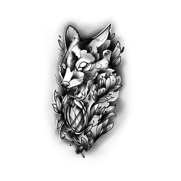 Neo-traditional flash 6 — Apollo Tattoo Studio