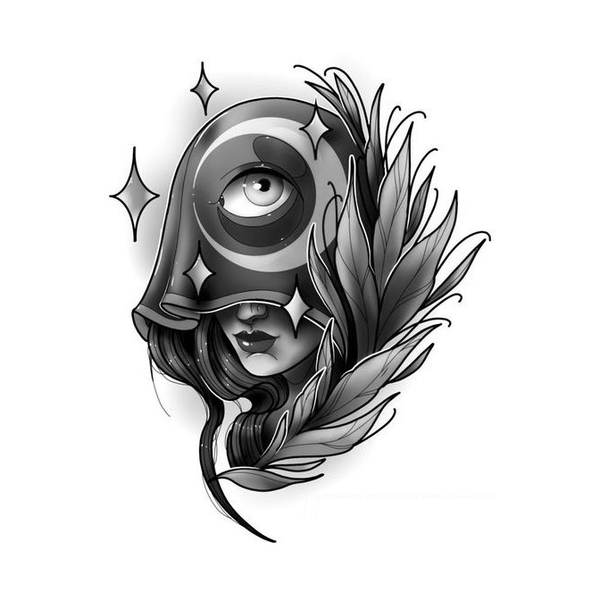 Neo-traditional flash 16 — Apollo Tattoo Studio