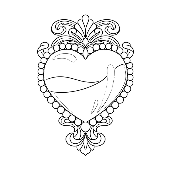 Sacred heart flash 7 — Apollo Tattoo Studio
