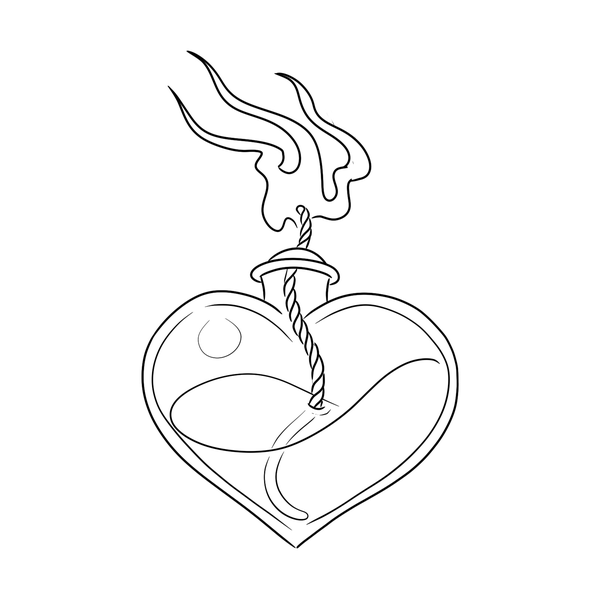 Sacred heart flash 8 — Apollo Tattoo Studio