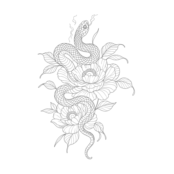 Snake flash 7 — Apollo Tattoo Studio