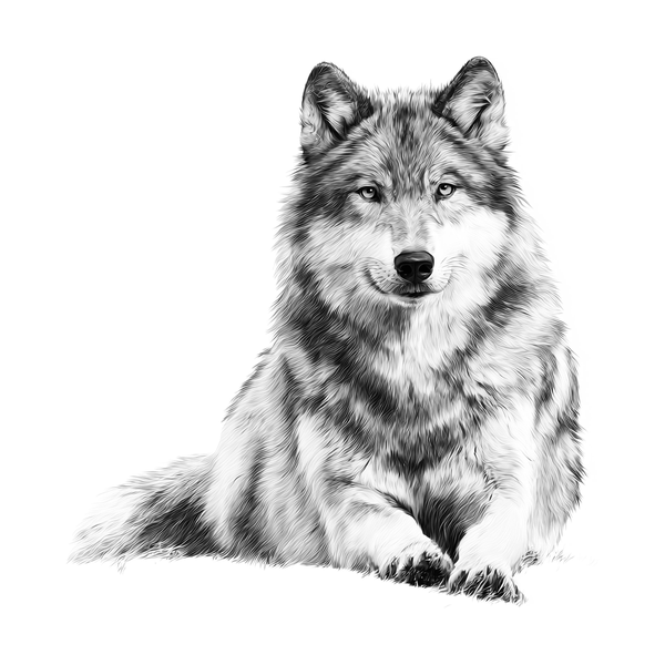 Wolf flash 3 — Apollo Tattoo Studio