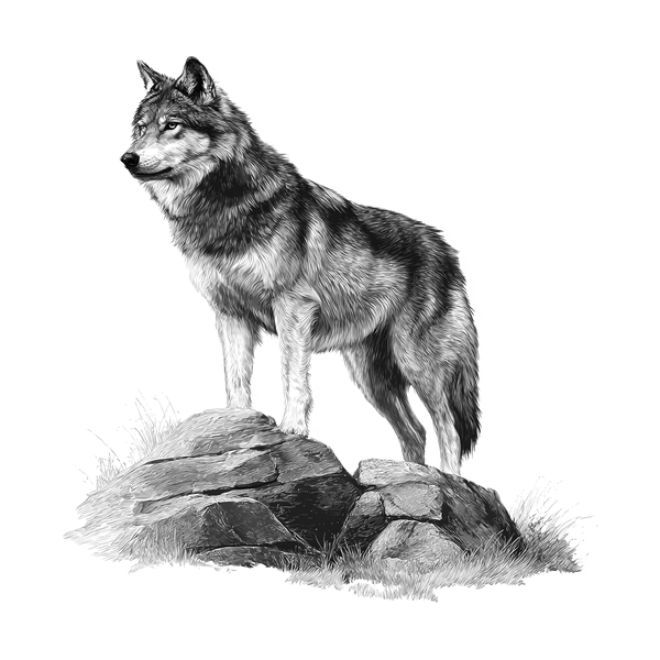 Wolf flash 7 — Apollo Tattoo Studio