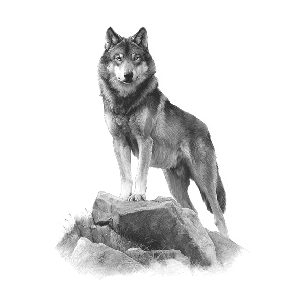 Wolf flash 8 — Apollo Tattoo Studio