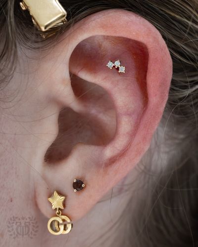 Blue Mason (Piercing) piercing sample 1