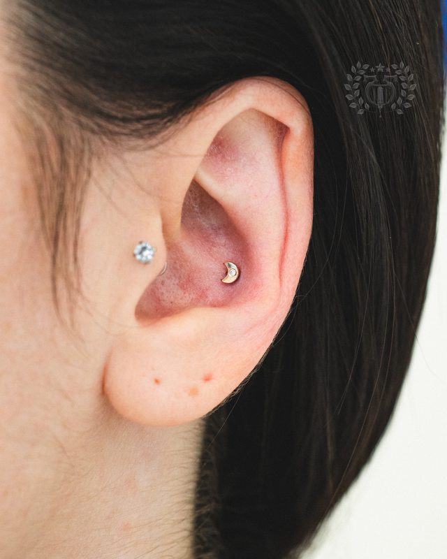 Conch Piercing at Apollo Tattoo & Piercing Studio — Apollo Tattoo & Piercing Studio 4