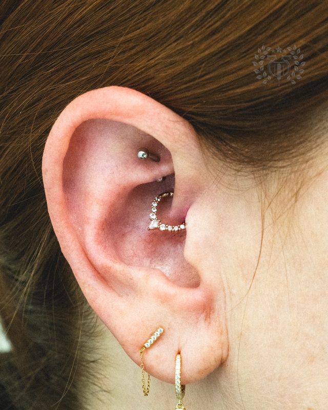 Daith Piercing at Apollo Tattoo & Piercing Studio — Apollo Tattoo & Piercing Studio 3