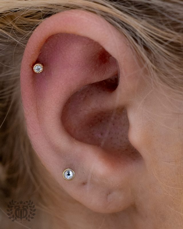 Helix Piercing at Apollo Tattoo & Piercing Studio — Apollo Tattoo & Piercing Studio 6