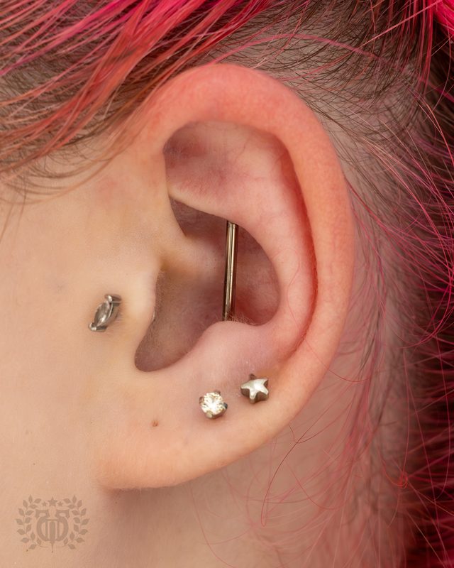 Ear piercing at Apollo — Apollo Tattoo & Piercing Studio 12