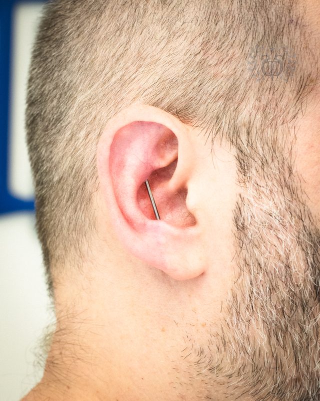 Industrial Piercing — Apollo Studio Los Angeles