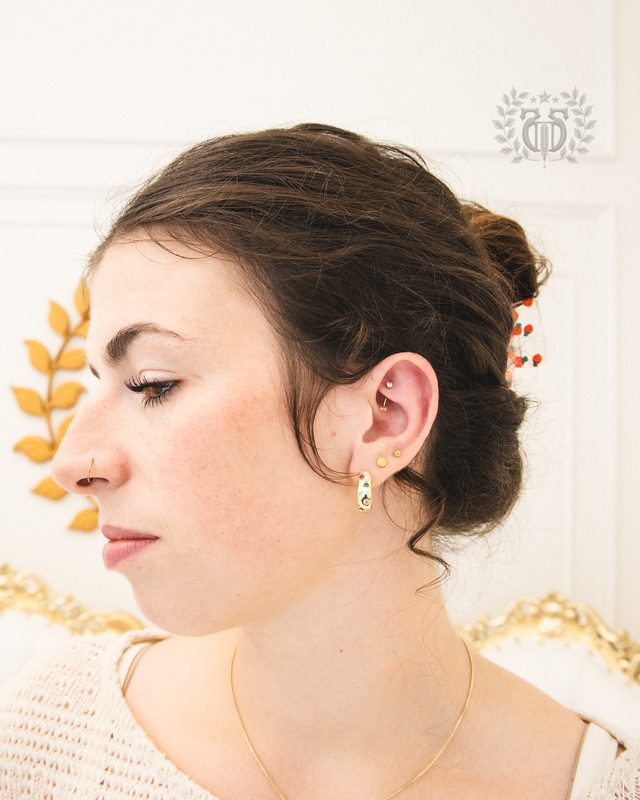 Rook Piercing at Apollo Tattoo & Piercing Studio — Apollo Tattoo & Piercing Studio 1