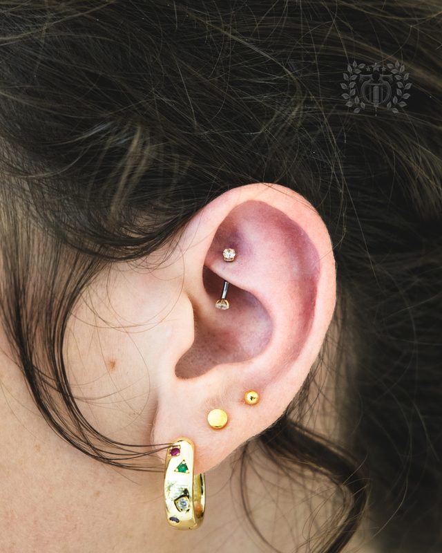 Ear piercing at Apollo — Apollo Tattoo & Piercing Studio 10