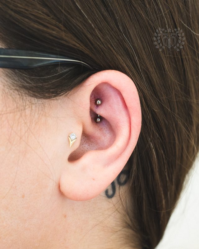 Rook Piercing — Apollo Studio Los Angeles