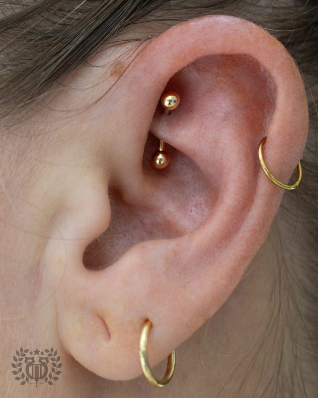Rook Piercing at Apollo Tattoo & Piercing Studio — Apollo Tattoo & Piercing Studio 4