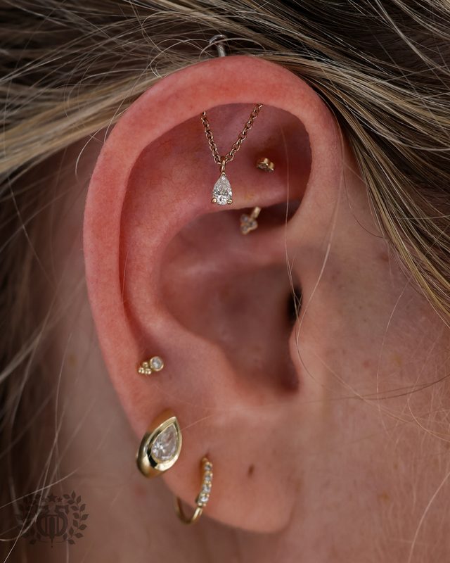 Rook Piercing at Apollo Tattoo & Piercing Studio — Apollo Tattoo & Piercing Studio 5