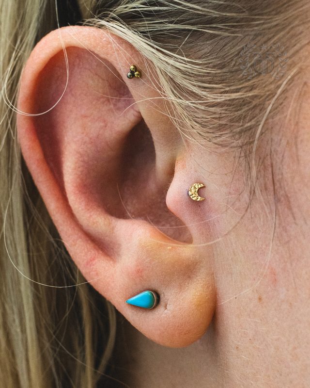 Ear piercing at Apollo — Apollo Tattoo & Piercing Studio 8