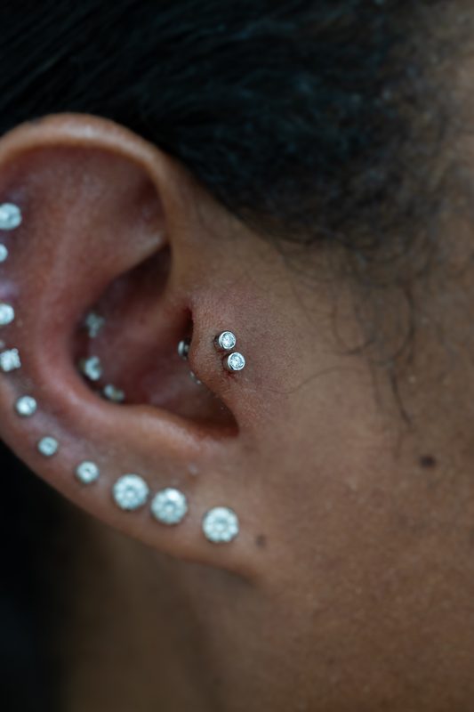 Tragus Piercing at Apollo Tattoo & Piercing Studio — Apollo Tattoo & Piercing Studio 8