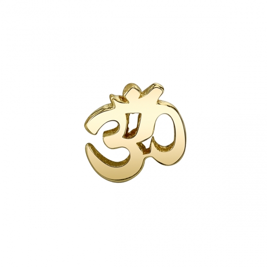 Threaded End with Flat Ohm Symbol - 6.5mm