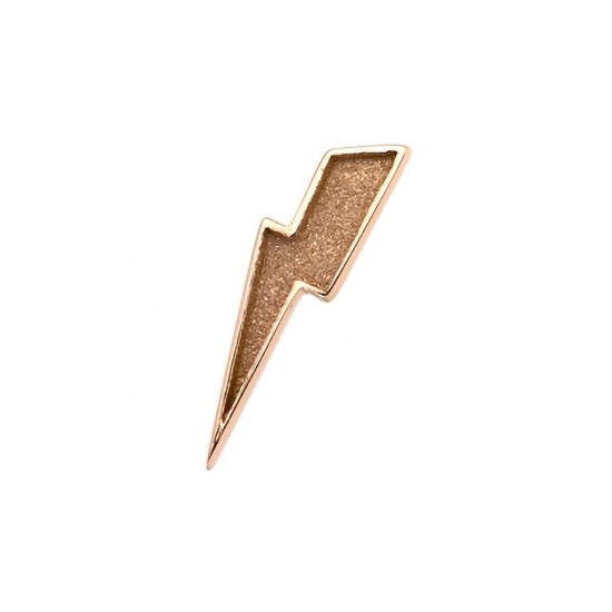 Sandblasted Lightning Bolt