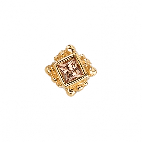 Beaded Princess Bezel