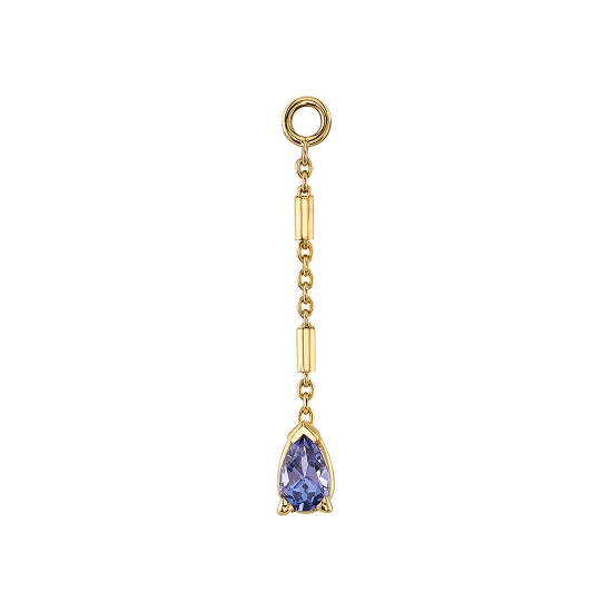 Ophelia chain with pear prong