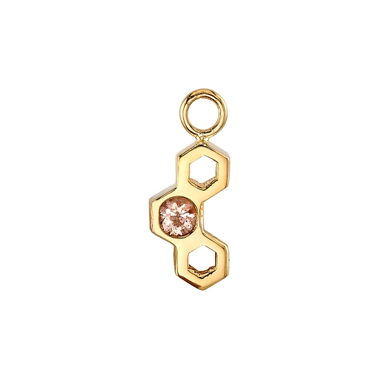 7mm Honeycomb Charm