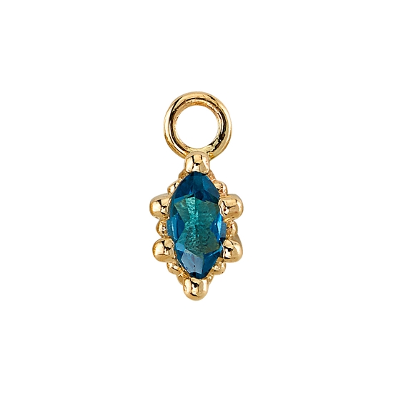 Marquise Crown Charm