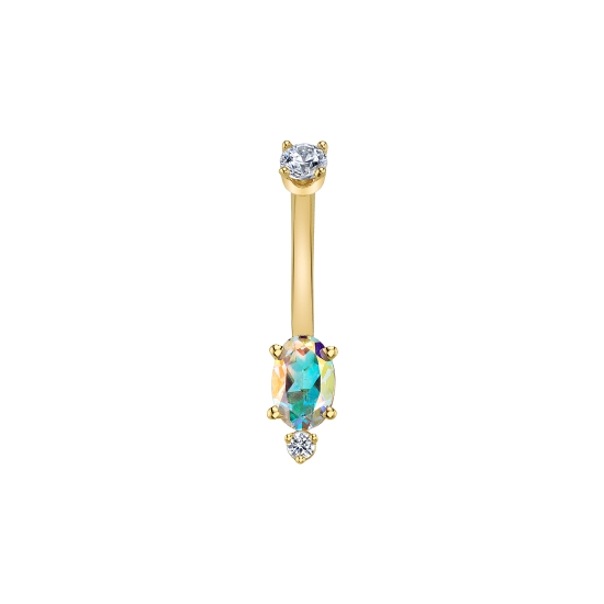 Oval with Single Accent
