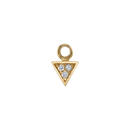 MICRO PAVE TRIANGLE