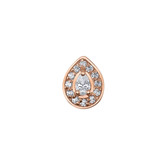 TINY PEAR HALO - NO MILGRAIN
