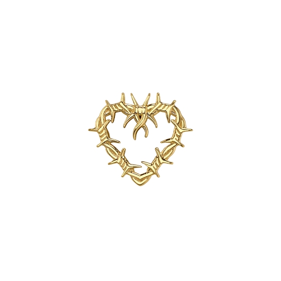 9MM BARBED WIRE HEART