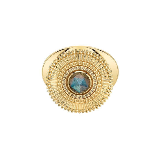 24MM ROUND AFGHAN LABRET