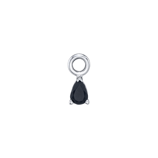 PEAR PRONG CHARM