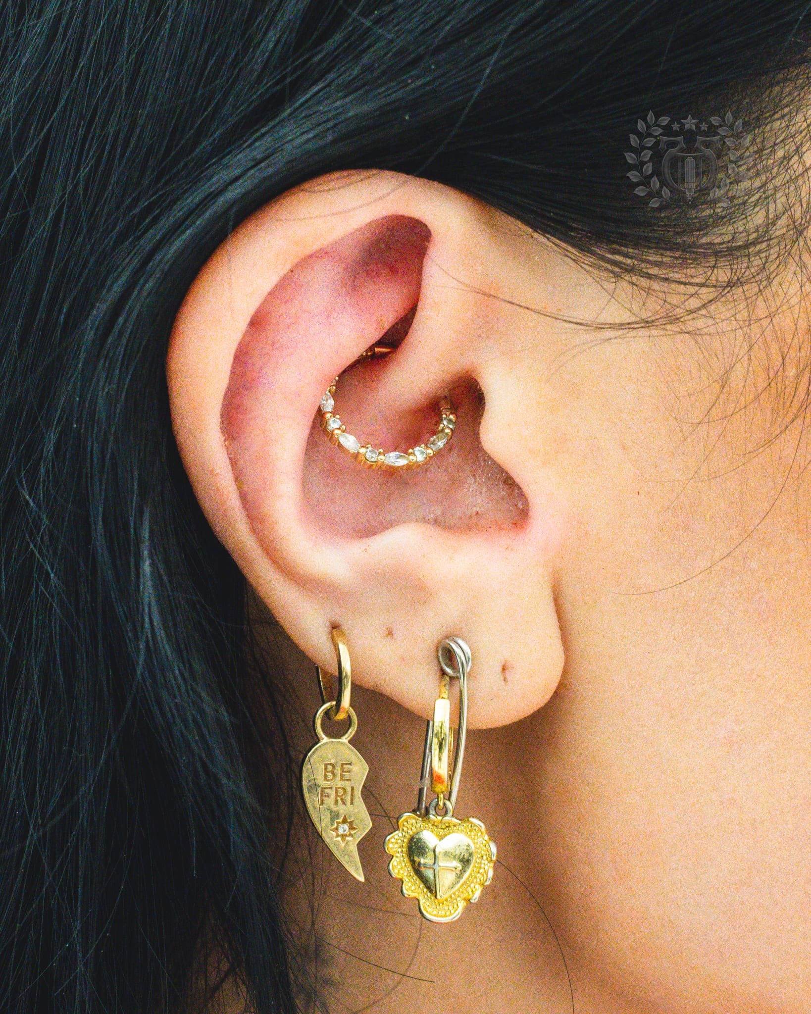 Daith piercing at Apollo Studio Los Angeles